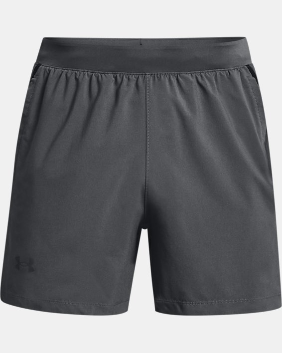 Men's UA Launch Run 5" Shorts in Gray image number 5